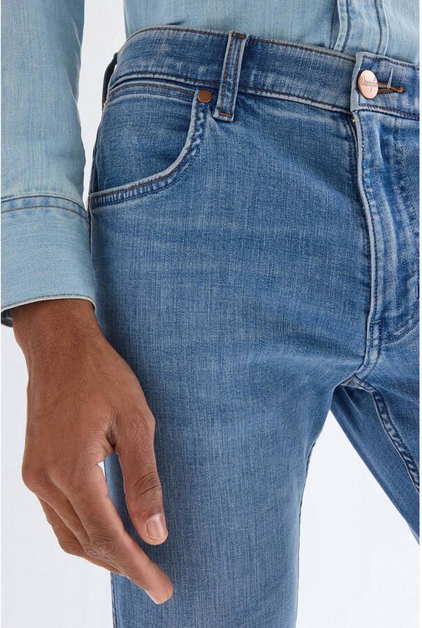 Wrangler Greensboro straight leg jeans tobacco ice - Foto 2