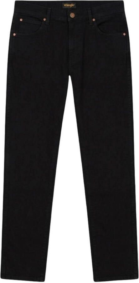 Wrangler Redford tapered jeans zwart