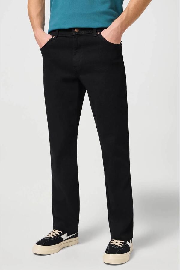Wrangler texas regular fit stretch black overdye