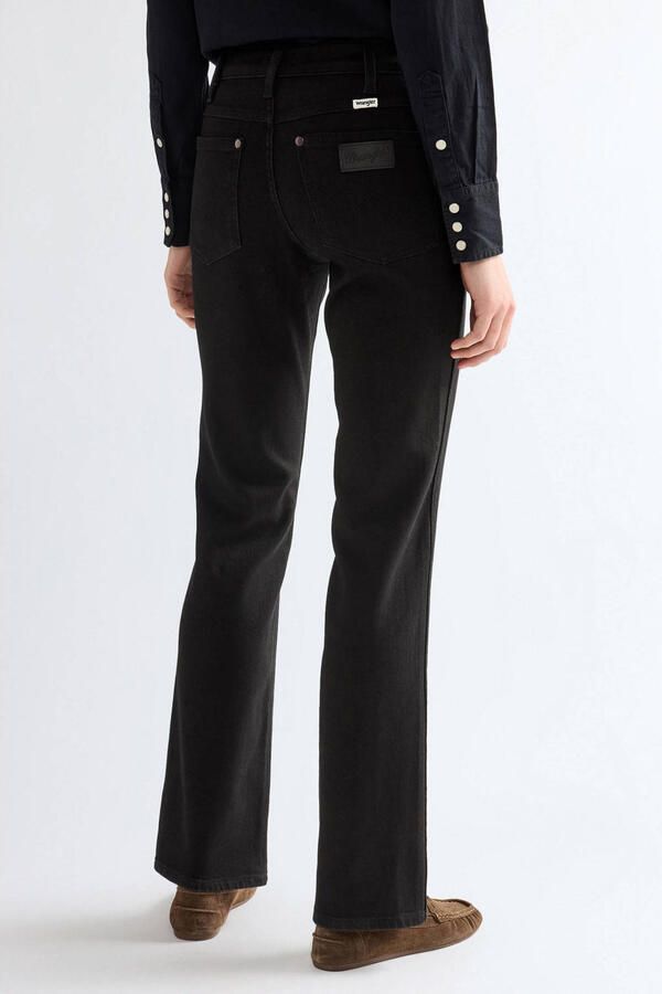 Wrangler straight leg jeans zwart - Foto 3