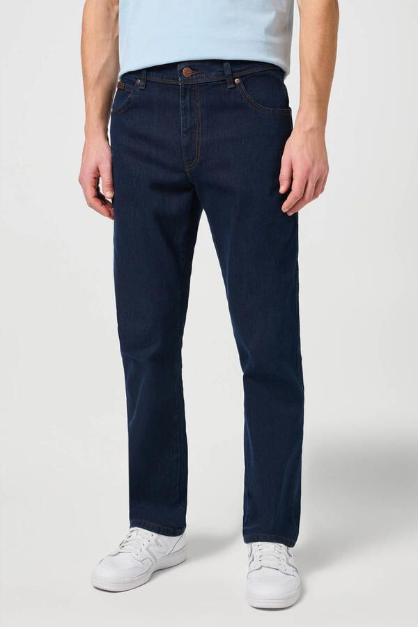 Wrangler straight fit jeans Texas blue black - Foto 2