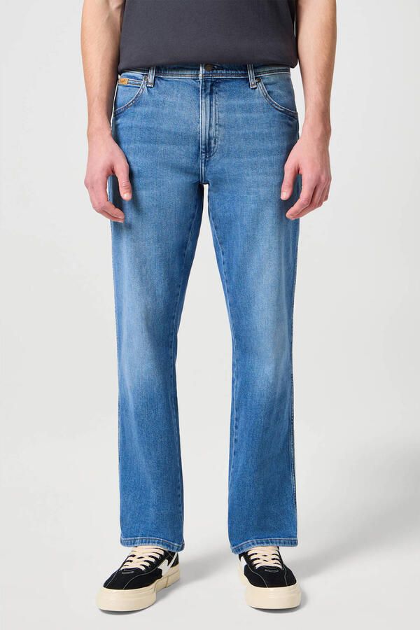 Wrangler Jeans Texas New Favorite Blauw Heren