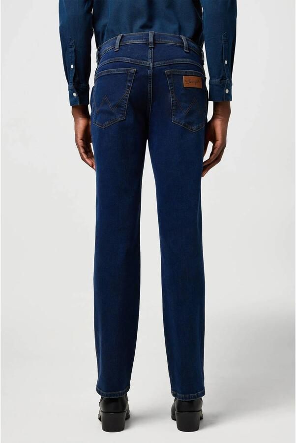 Wrangler TEXAS straight leg jeans rustic navy