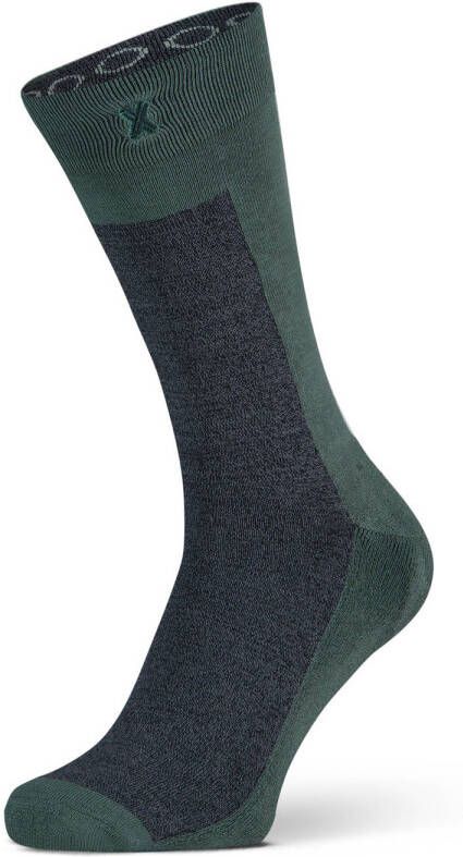 XPOOOS Essential sokken donkergroen