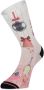 XPOOOS sokken Make-up the three roze wit zwart - Thumbnail 1