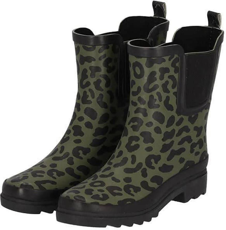 XQ Regenlaarzen Dames Chelsea 100% Rubber