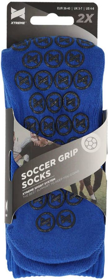 Xtreme Gripsokken voetbal + Bovenstuk 2 x 2-Paar - Foto 4