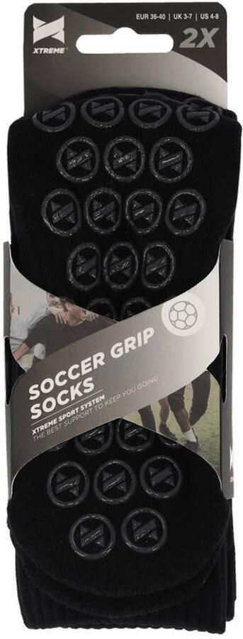 Xtreme Gripsokken voetbal + Bovenstuk 2 x 2-Paar - Foto 4