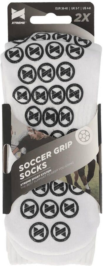 Xtreme Gripsokken voetbal t m 48 2-Paar - Foto 3
