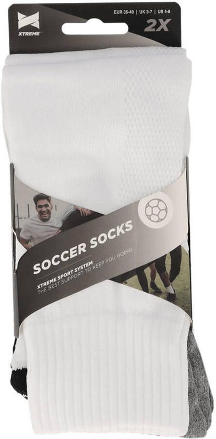 Xtreme Voetbalsokken t m 48 2-Paar - Foto 3