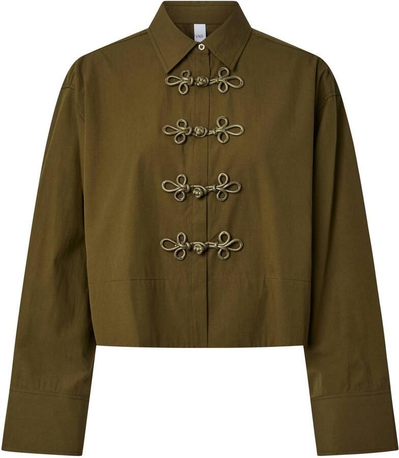 YAS blouse olijfgroen