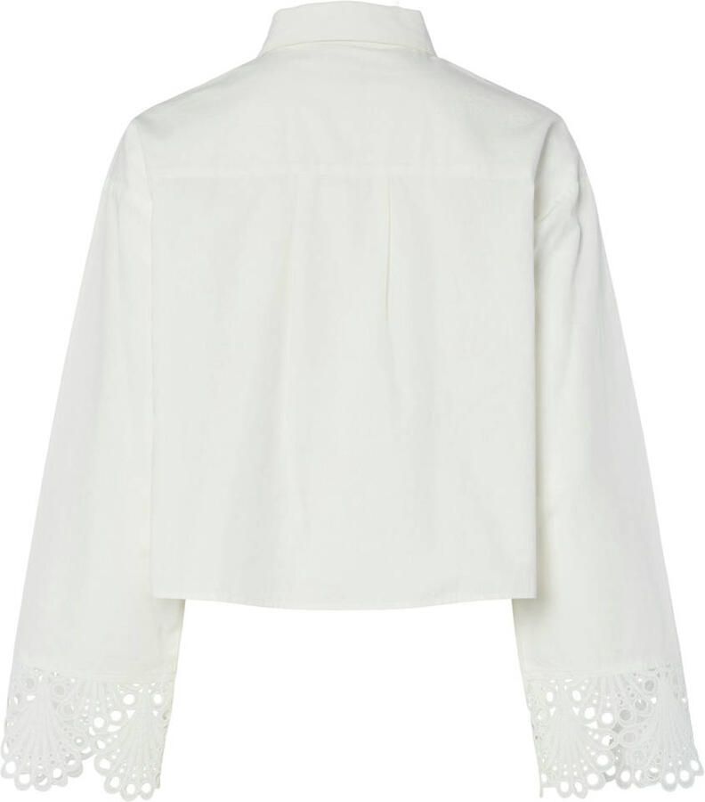 Y.A.S. Dames Blouses Yastrinity Ls Shirt S. Wit - Foto 6