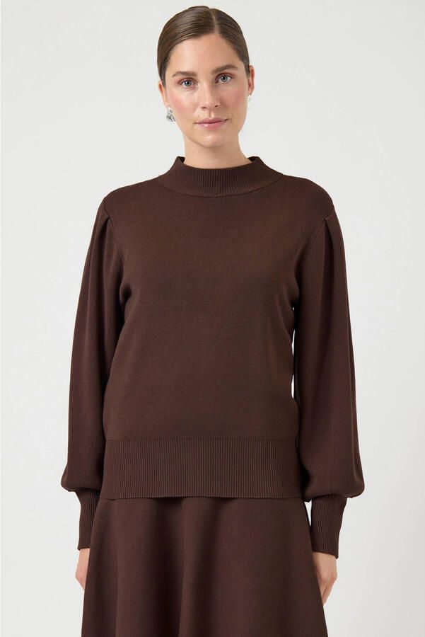 Y.A.S Gebreide trui YASFONNY LS KNIT PULLOVER S. NOOS