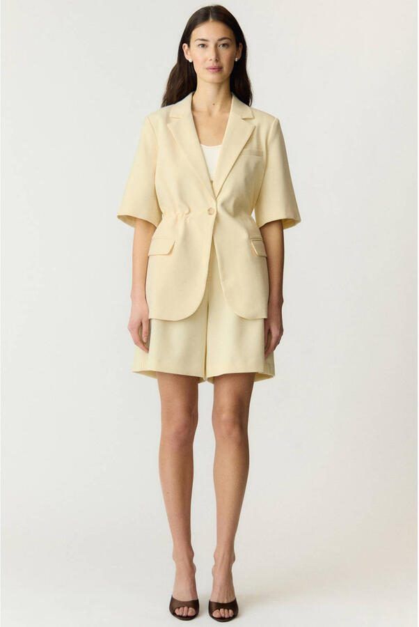 Y.A.S. YAS Dames Blazers Yaslikka 2 4 Tunnel Blazer S. Geel - Foto 6