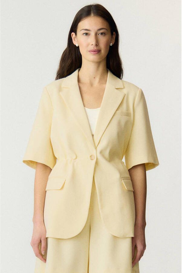 Y.A.S. YAS Dames Blazers Yaslikka 2 4 Tunnel Blazer S. Geel - Foto 7
