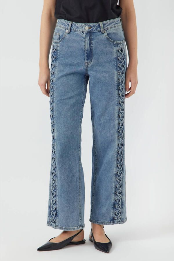 Y.A.S. Dames Jeans Yaseyla Hw Denim Jeans S Blauw - Foto 5