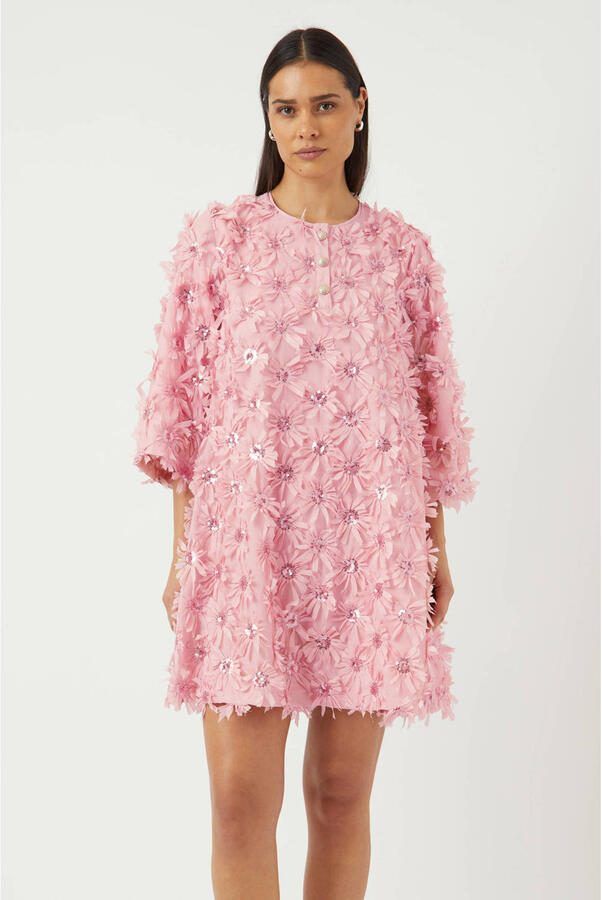 Y.A.S. YAS Dames Jurken Yasabelone 3 4 Dress Lichtroze - Foto 5