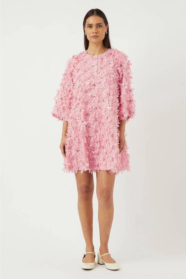 Y.A.S. YAS Dames Jurken Yasabelone 3 4 Dress Lichtroze - Foto 6