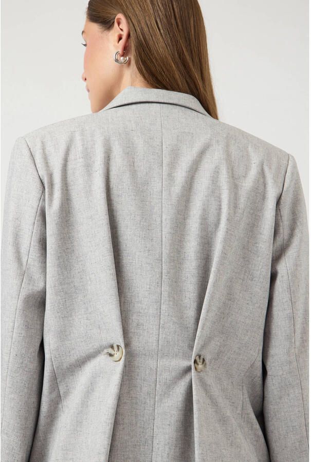 Y.A.S. YAS Dames Blazers Yasriu Ls Blazer Lichtgrijs - Foto 6
