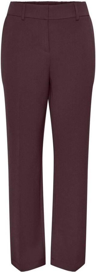 Y.A.S. Dames Broeken Yaslikka Hw Pants S. Bordeaux - Foto 5