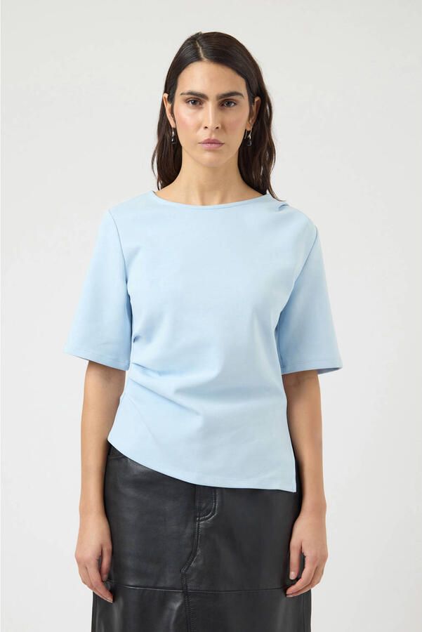 Y.A.S. YAS Dames Tops & T-shirts Yaspina 2 4 Tee Lichtblauw - Foto 5