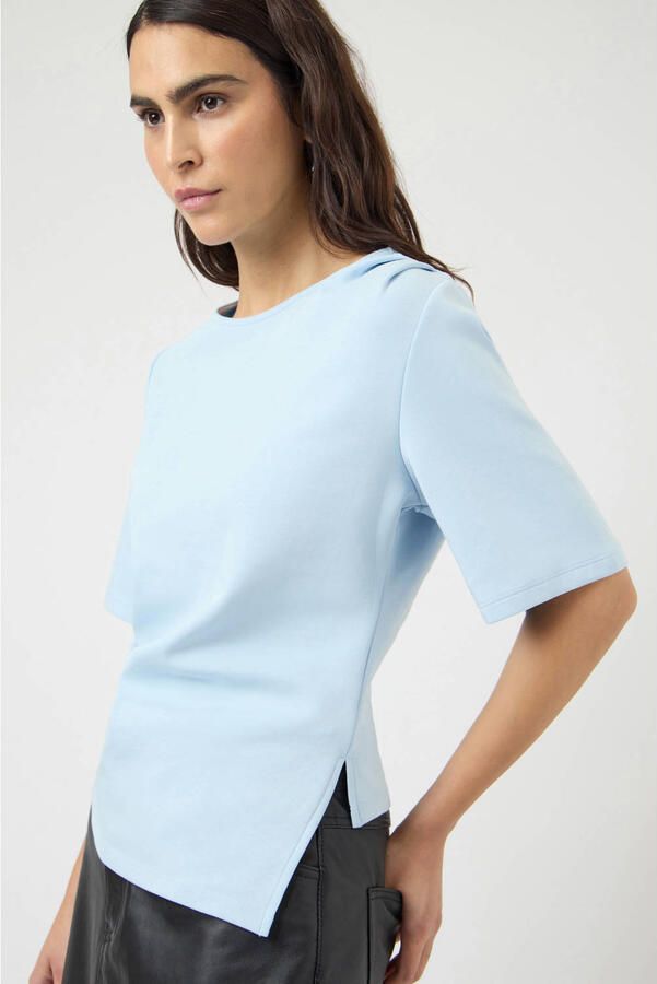 Y.A.S. YAS Dames Tops & T-shirts Yaspina 2 4 Tee Lichtblauw - Foto 7