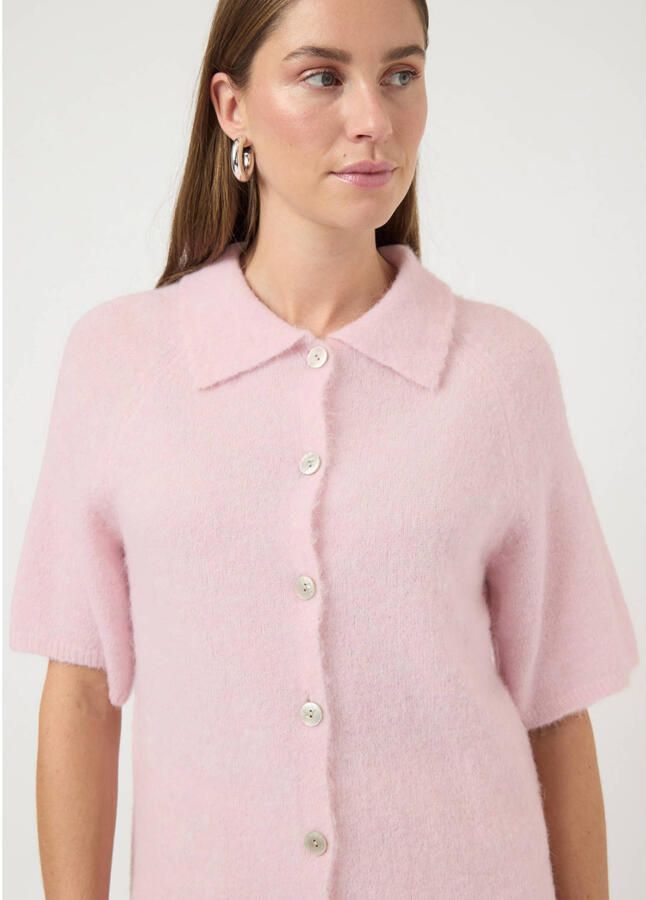 Y.A.S. YAS Dames Truien & Vesten Yasdura 2 4 Knit Cardigan Roze - Foto 6
