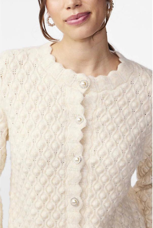 Y.A.S Vest YASBUBBLE LS KNIT CARDIGAN S. NOOS - Foto 2