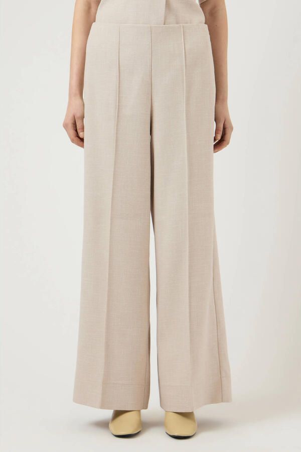 Y.A.S. YAS Dames Broeken Yascomira Hmw Pant Beige - Foto 6