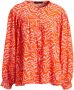 Ydence oversized blouse Rian met all over print multi - Thumbnail 2