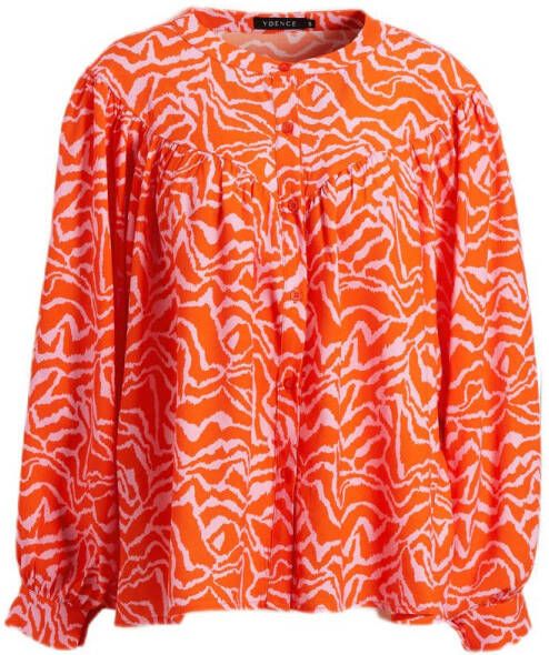 Ydence oversized blouse Rian met all over print multi