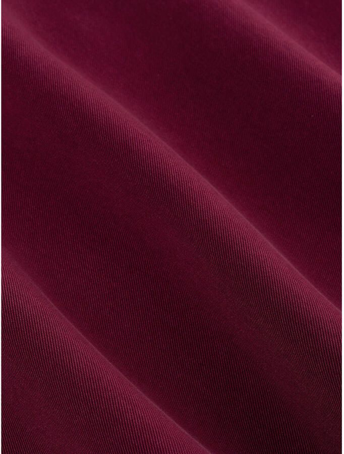 Ydence wide leg broek donkerrood - Foto 2