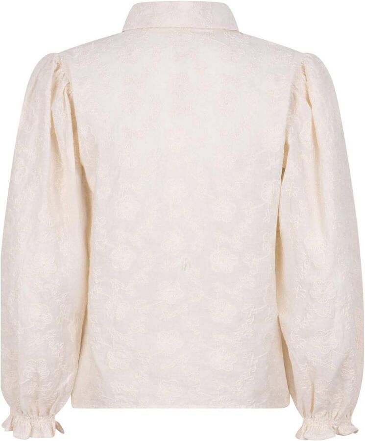 YDENCE Dames Blouses Blouse Novia Ecru - Foto 5