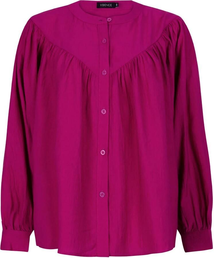 YDENCE Dames Blouses Blouse Hester Fuchsia - Foto 6