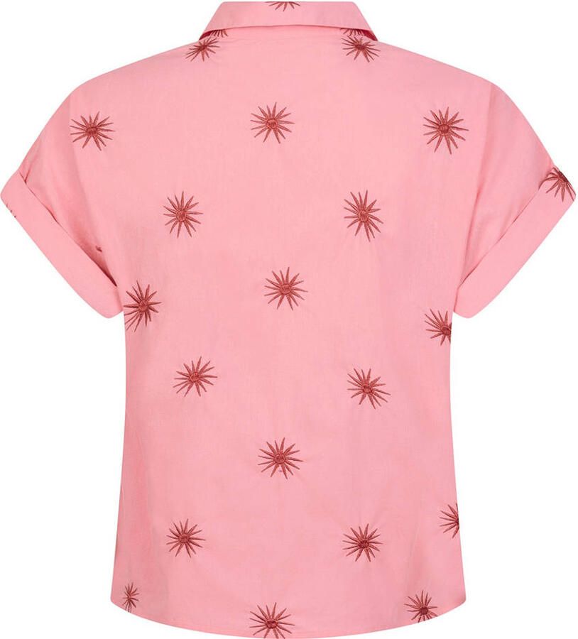 YDENCE Dames Blouses Blouse Sunny Roze - Foto 5