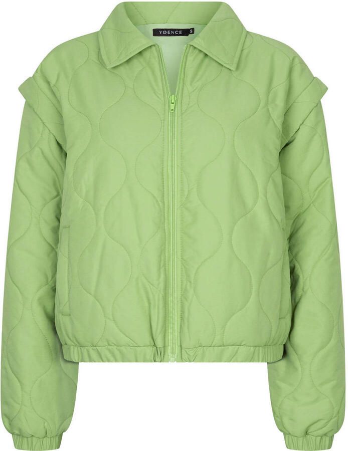 YDENCE Dames Jassen Jacket Ramona Groen - Foto 5