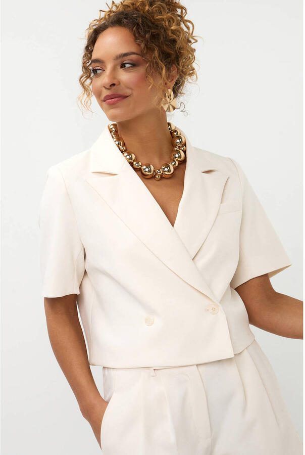 YDENCE Dames Blazers Blazer Zella Creme - Foto 5