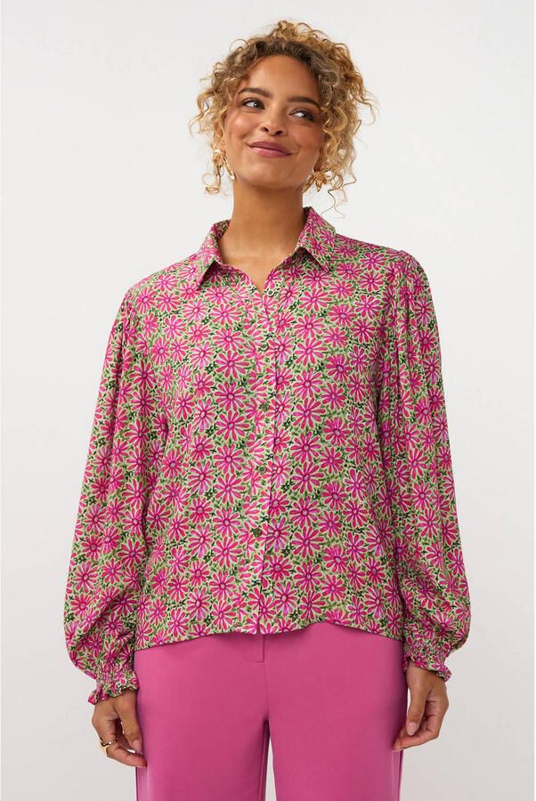 YDENCE Dames Blouses Blouse Alyssa Roze - Foto 5