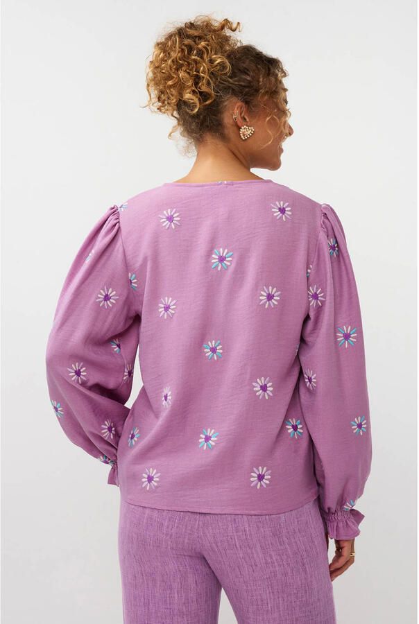 YDENCE Dames Blouses Top Philou Lila - Foto 7