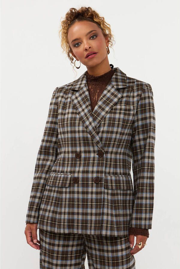YDENCE Dames Blazers Blazer Novalee Bruin - Foto 3