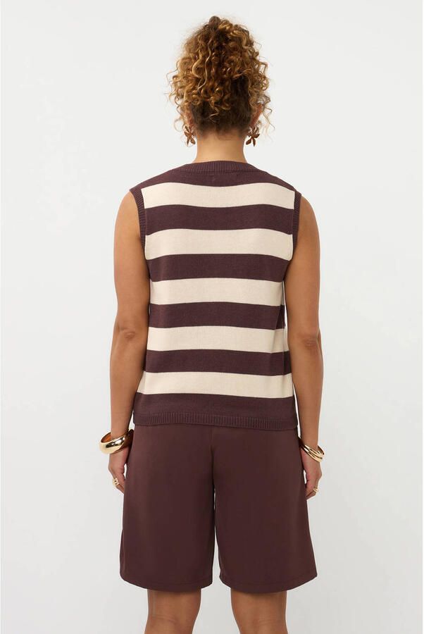 YDENCE Dames Tops & T-shirts Knitted Top Judith Bruin - Foto 7