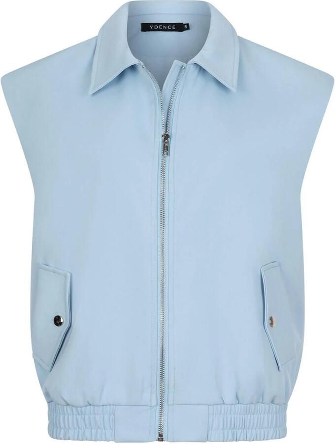YDENCE Dames Blazers Gilet Danielle Lichtblauw - Foto 6