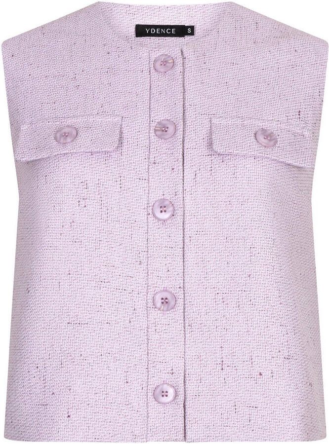 Ydence gilet lila
