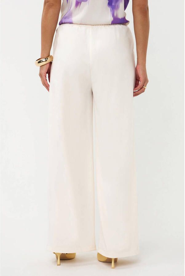 YDENCE Dames Broeken Pants Yade Tall Ecru - Foto 7