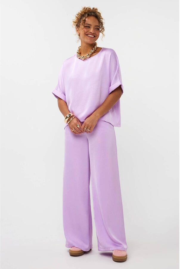 YDENCE Dames Broeken Pants Wendy Lila - Foto 6