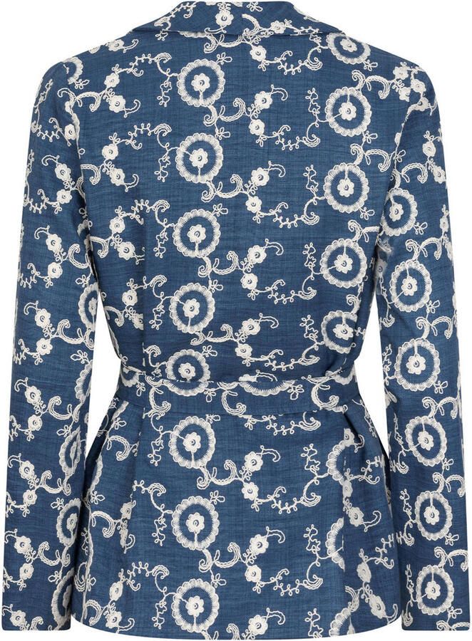 YDENCE Dames Blazers Kimono Kelly Blauw - Foto 5