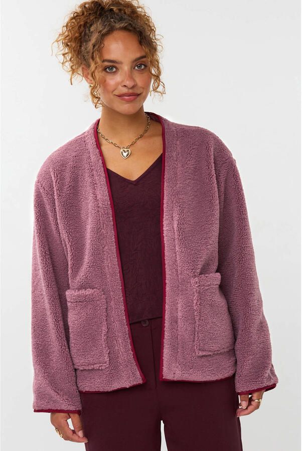 YDENCE Dames Jassen Jacket Sally Paars - Foto 7