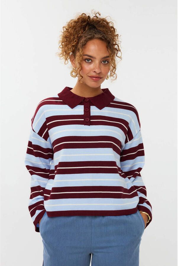 YDENCE Dames Tops & T-shirts Knitted Top Balou Multi - Foto 7