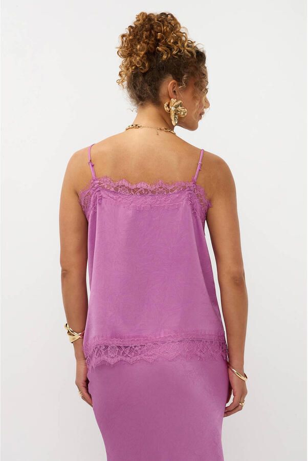 YDENCE Dames Tops & T-shirts Top Callie Fuchsia - Foto 7