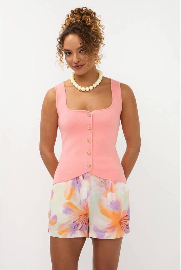 Ydence top roze